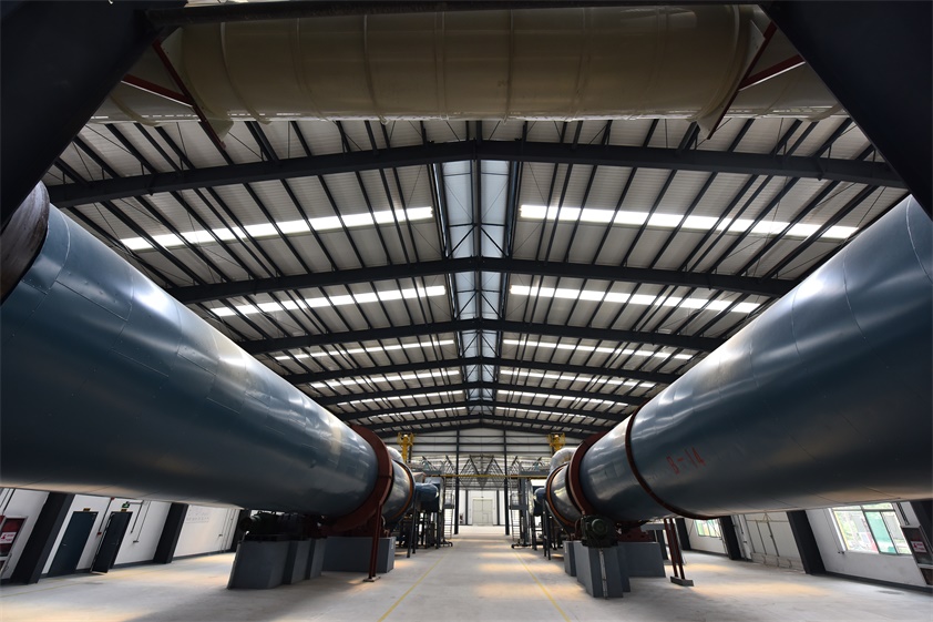 山東銀豐現代化工廠內景