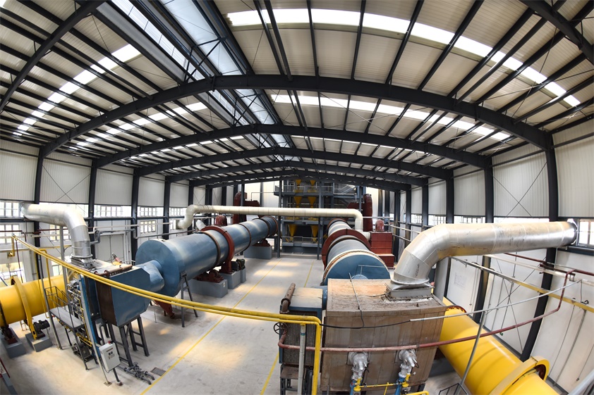 山東銀豐現代化工廠內景