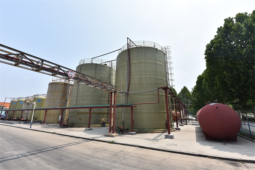 山東銀豐現代化工廠外景